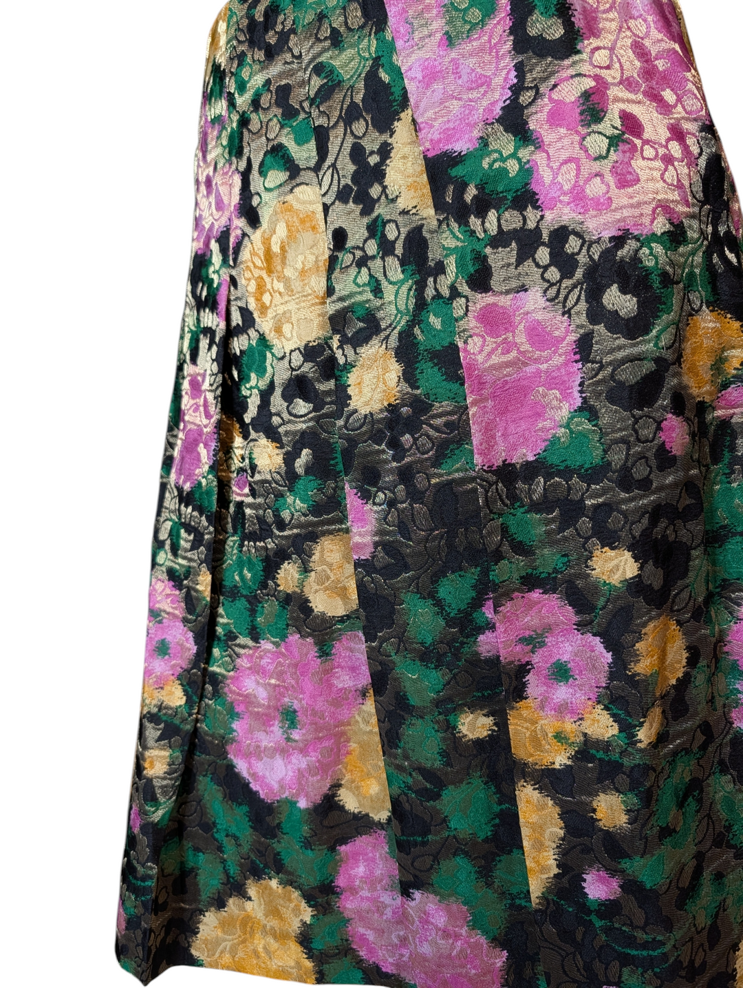Miu Miu S/S 2004 Jacquard Silk Skirt