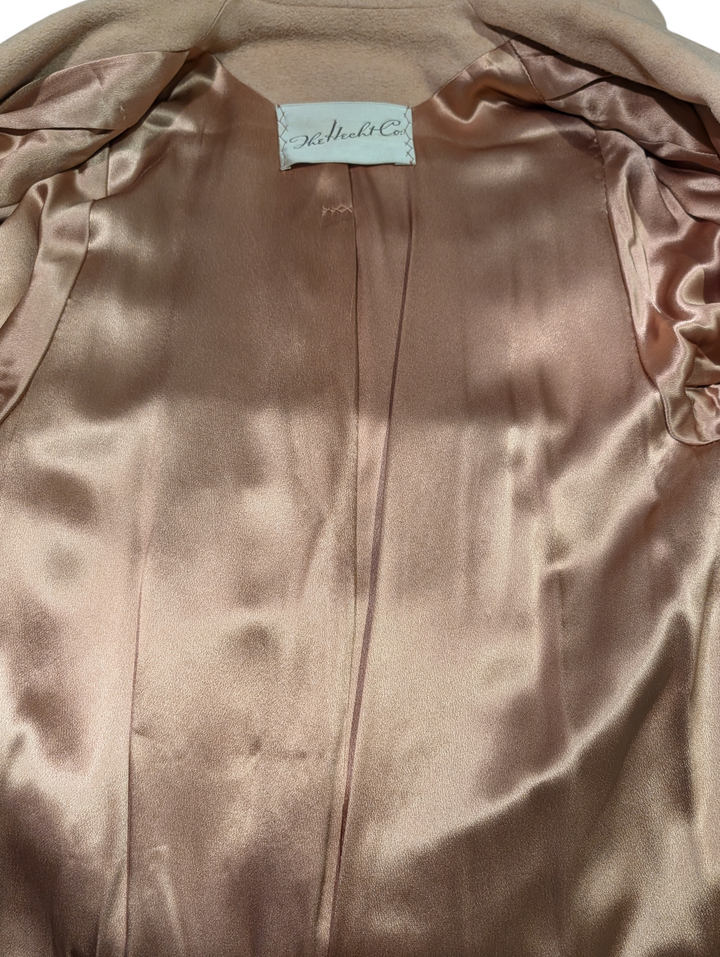 1960s 100% Cashmere Swing Coat