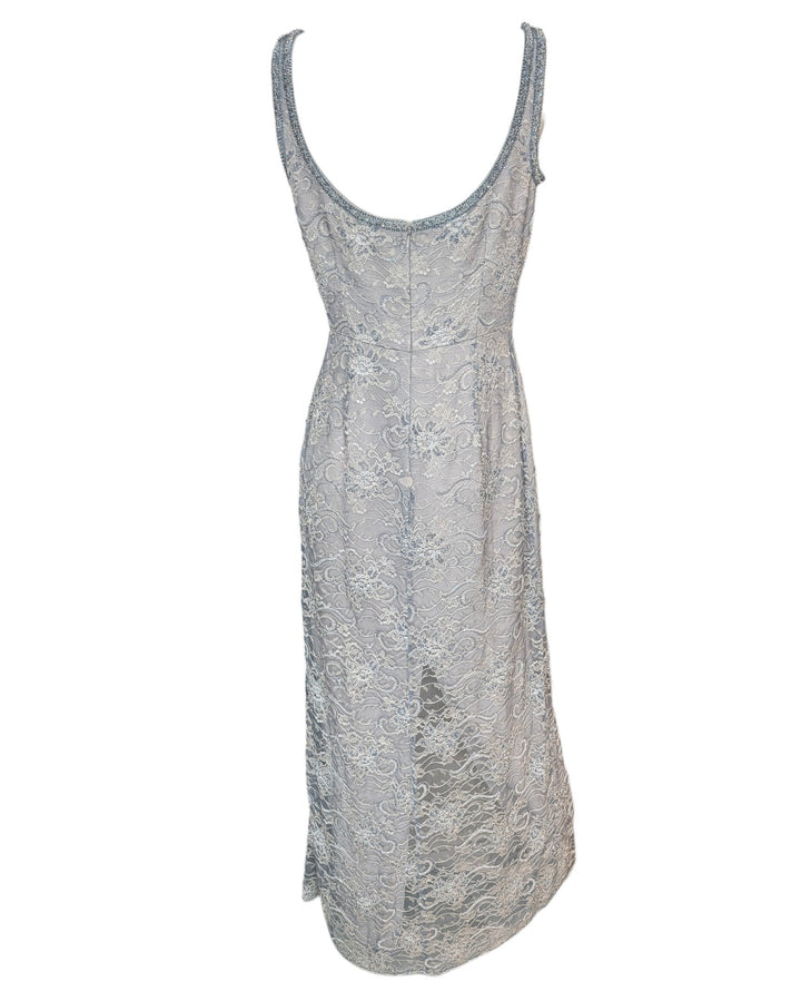 Bob Mackie Lace and Beaded Evening Gown