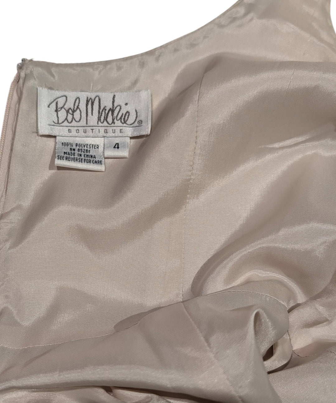 Bob Mackie Lace and Beaded Evening Gown