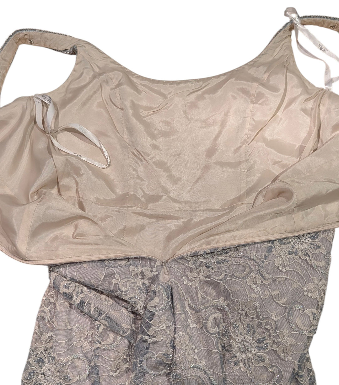 Bob Mackie Lace and Beaded Evening Gown