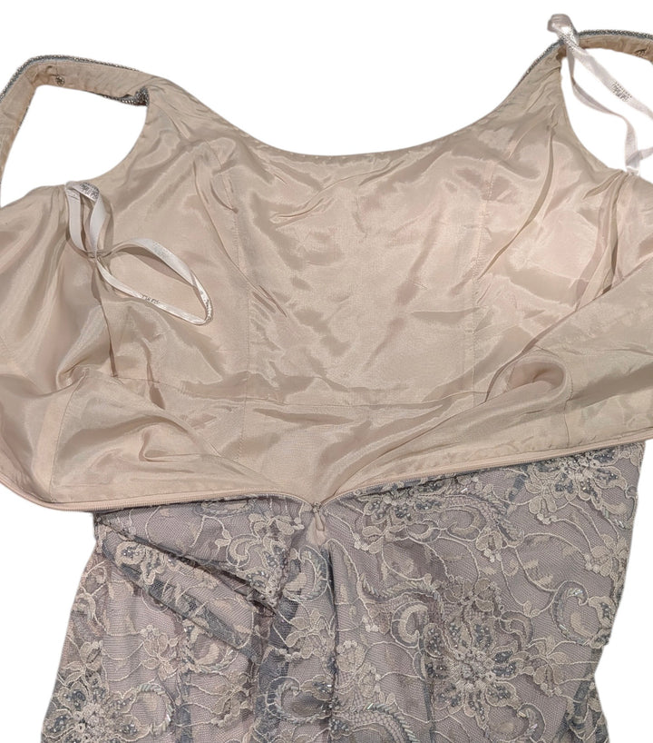 Bob Mackie Lace and Beaded Evening Gown