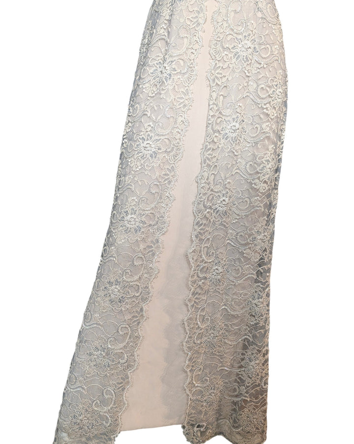 Bob Mackie Lace and Beaded Evening Gown