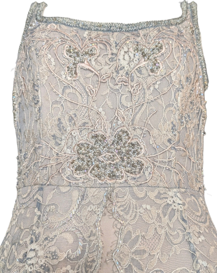 Bob Mackie Lace and Beaded Evening Gown