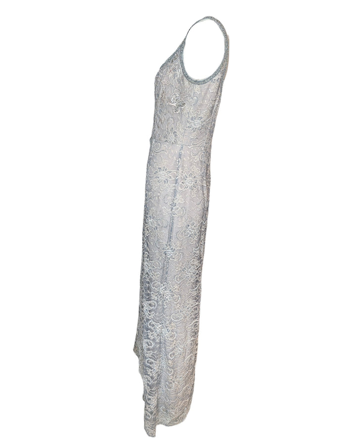 Bob Mackie Lace and Beaded Evening Gown