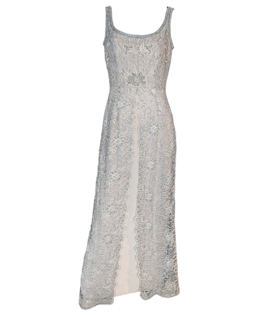 Bob Mackie Lace and Beaded Evening Gown