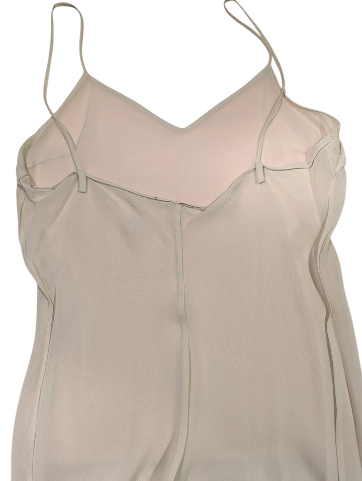 Blumarine 2002 Runway Gold Lace Dress