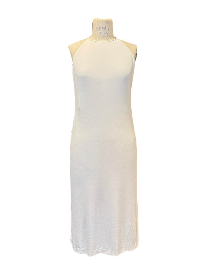 Tom Ford for Gucci SS 1998 Ivory Backless GG Clasp Jersey Dress RERACKED Tom Ford for Gucci SS 1998 Ivory Backless GG Clasp Jersey Dress RERACKED