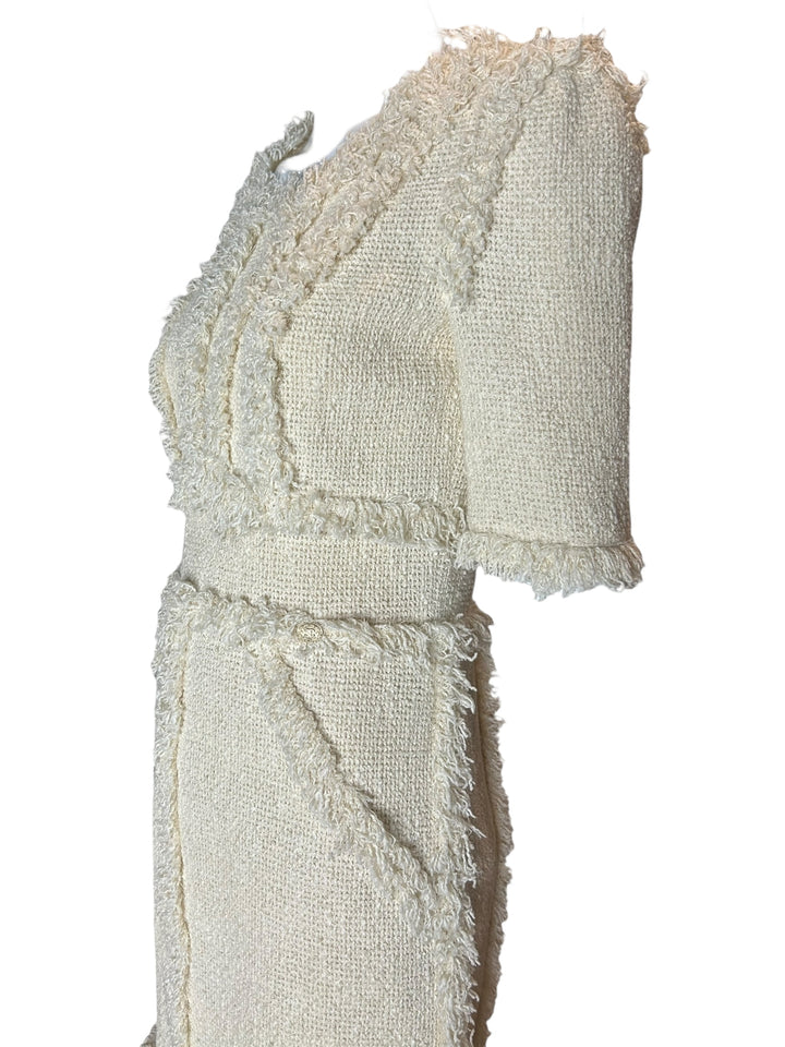 Chanel Spring 2010 Cotton Tweed Sample Dress by Karl Lagerfeld