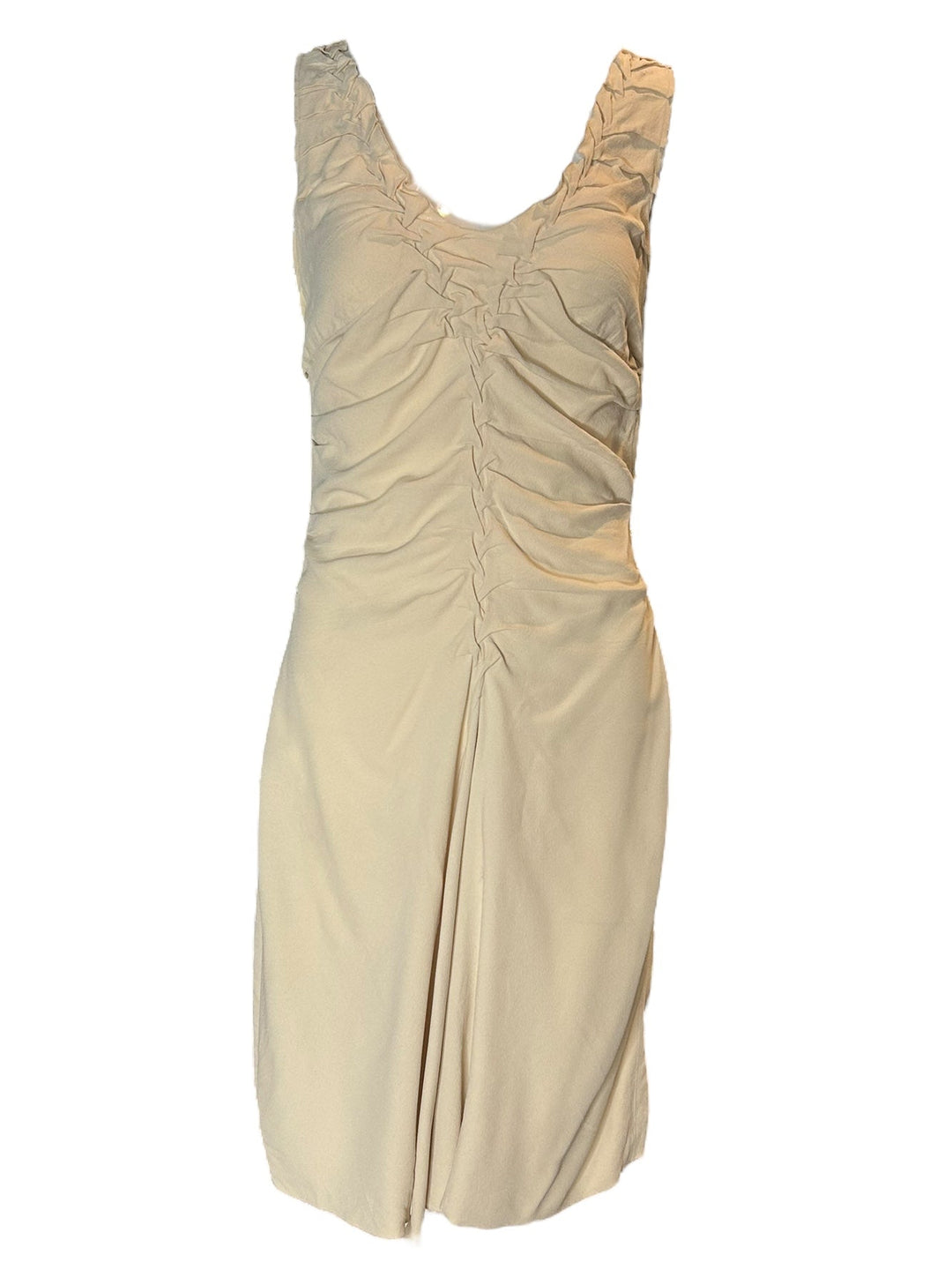 Prada S/S 2004 Pleated Cocktail Dress