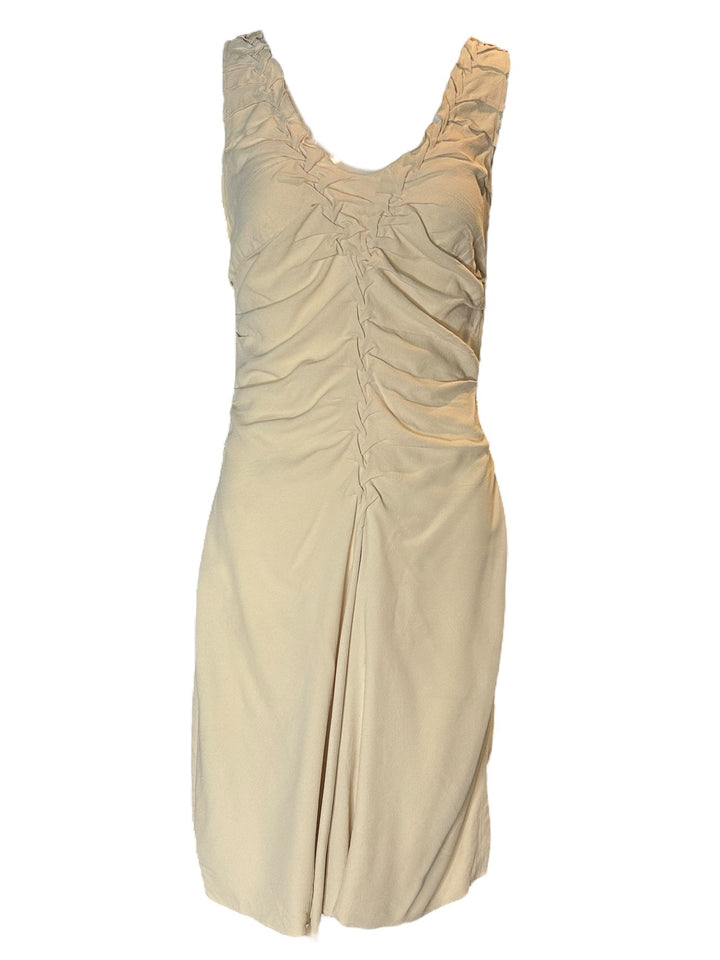 Prada S/S 2004 Pleated Cocktail Dress