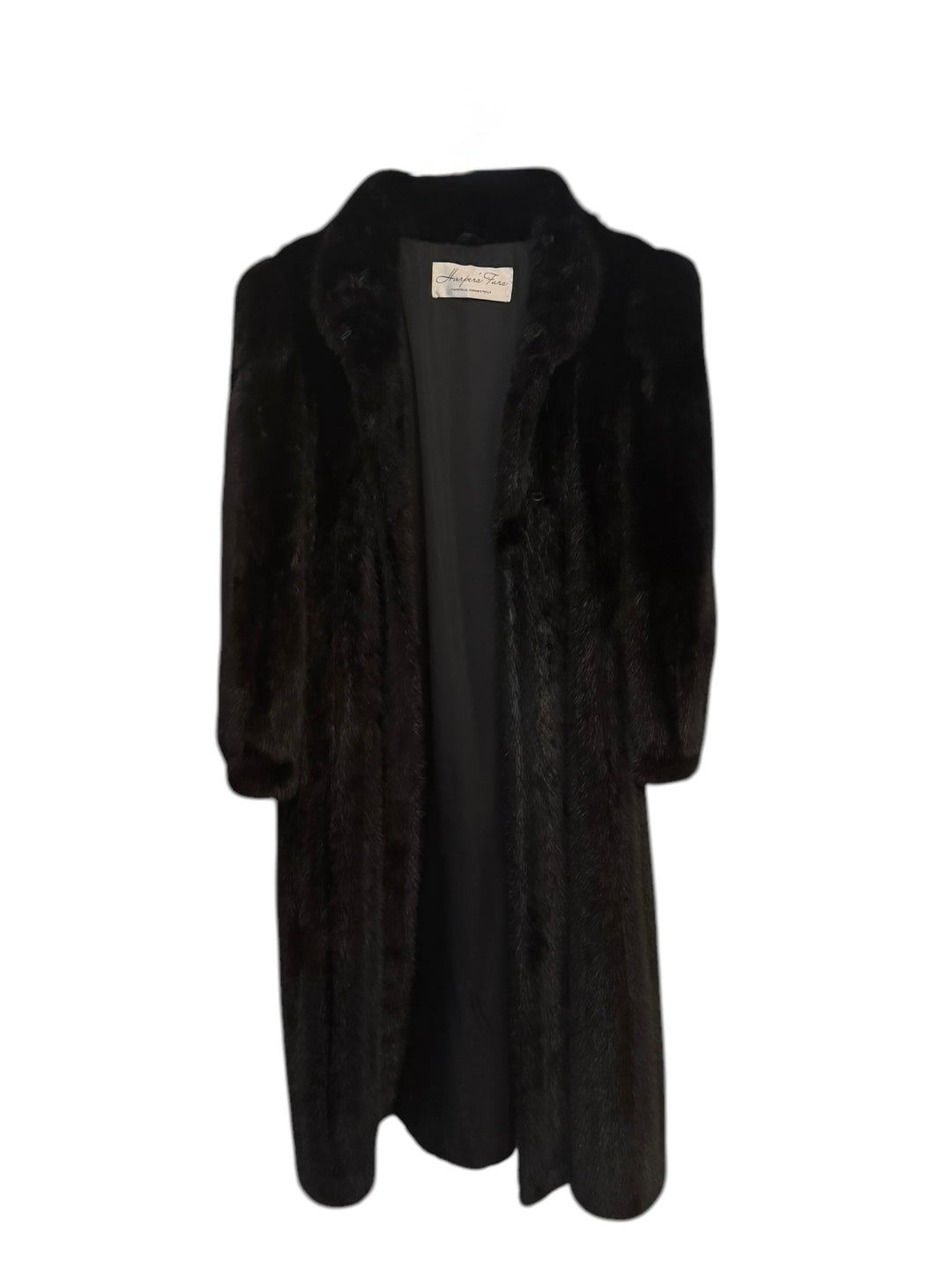 Full Length Dark Mink Coat