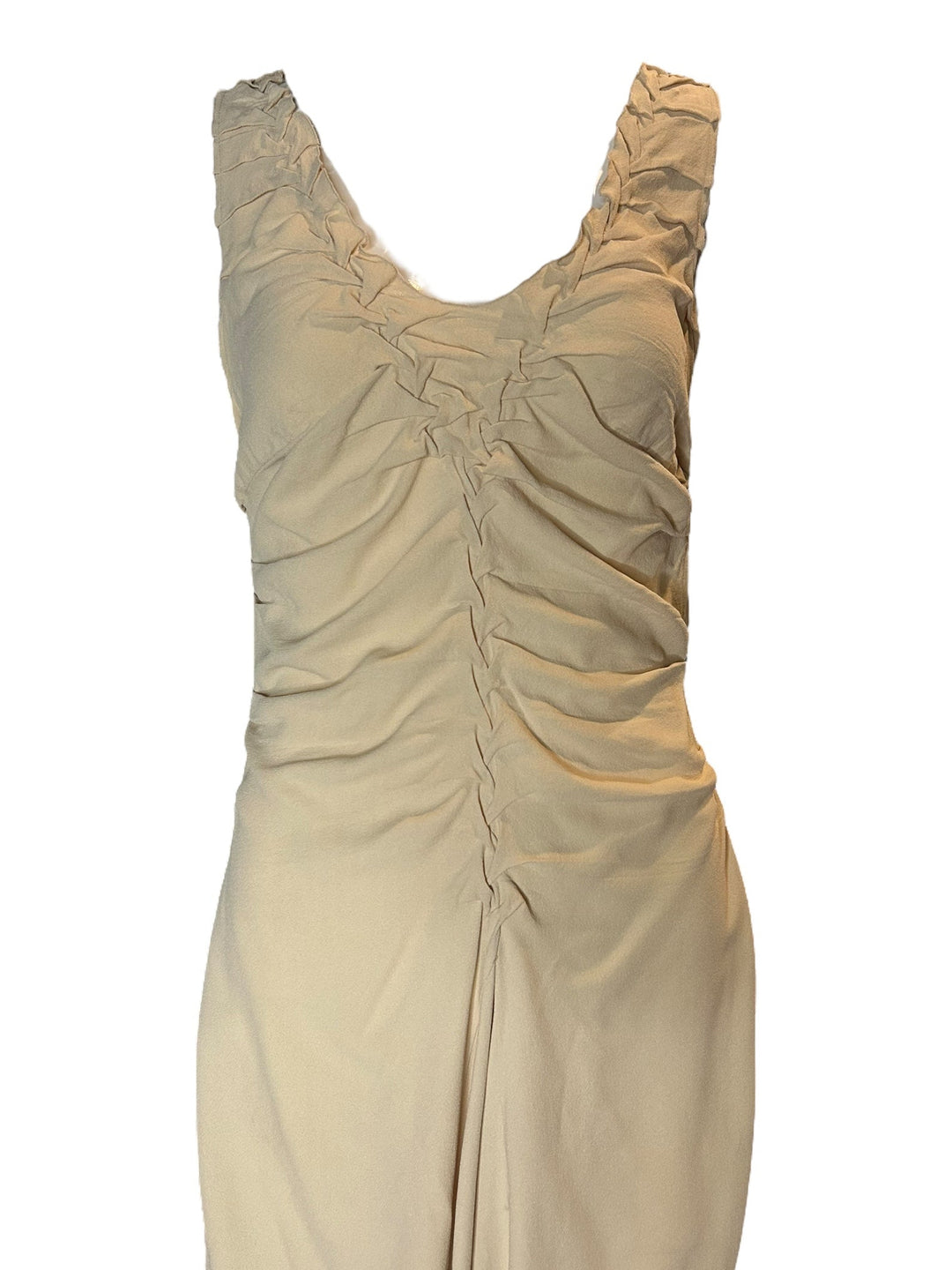 Prada S/S 2004 Pleated Cocktail Dress