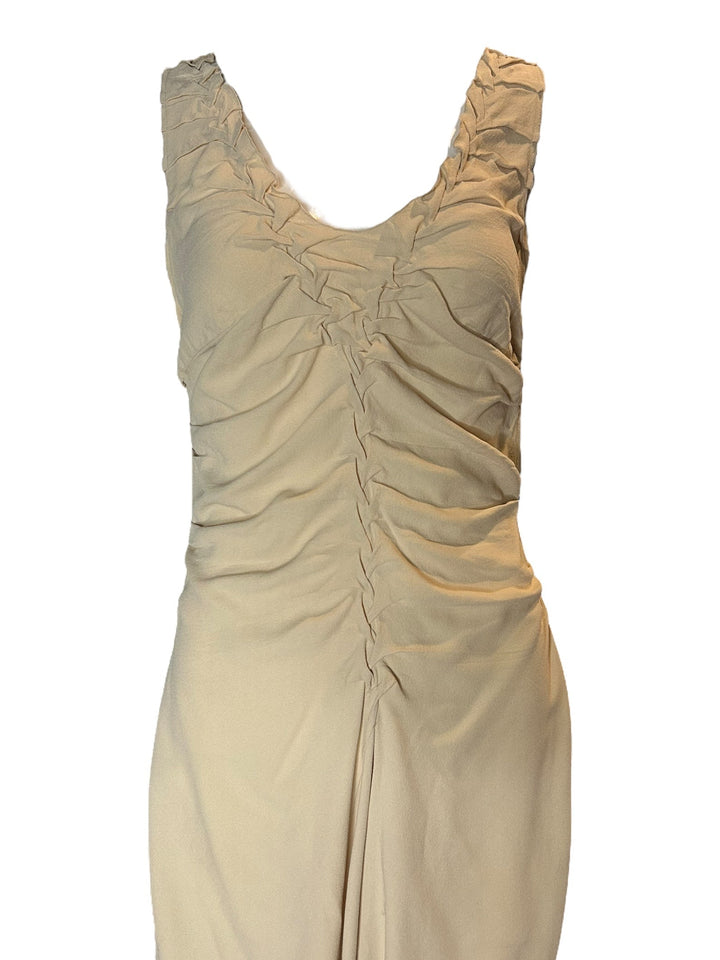 Prada S/S 2004 Pleated Cocktail Dress