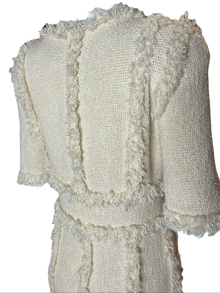 Chanel Spring 2010 Cotton Tweed Sample Dress by Karl Lagerfeld