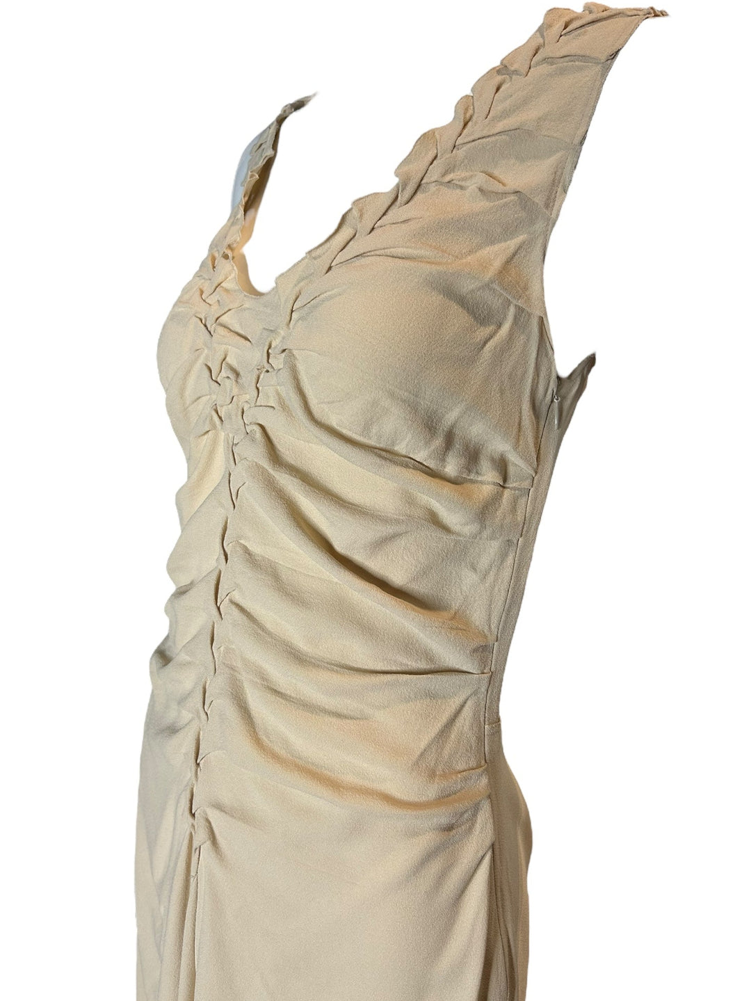 Prada S/S 2004 Pleated Cocktail Dress