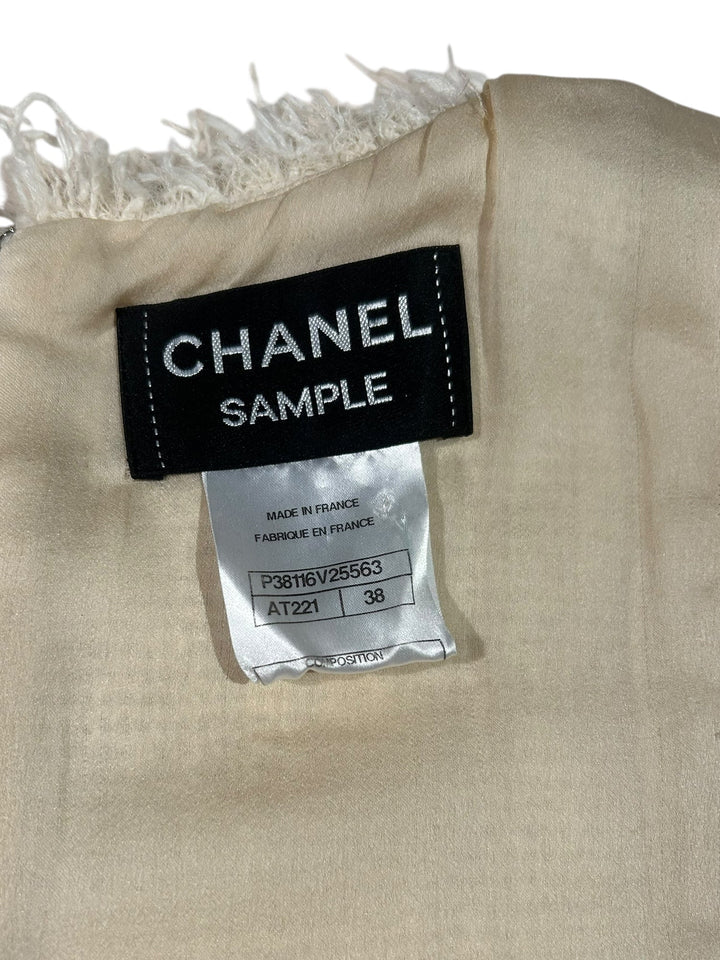 Chanel Spring 2010 Cotton Tweed Sample Dress by Karl Lagerfeld