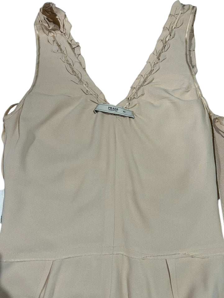 Prada S/S 2004 Pleated Cocktail Dress