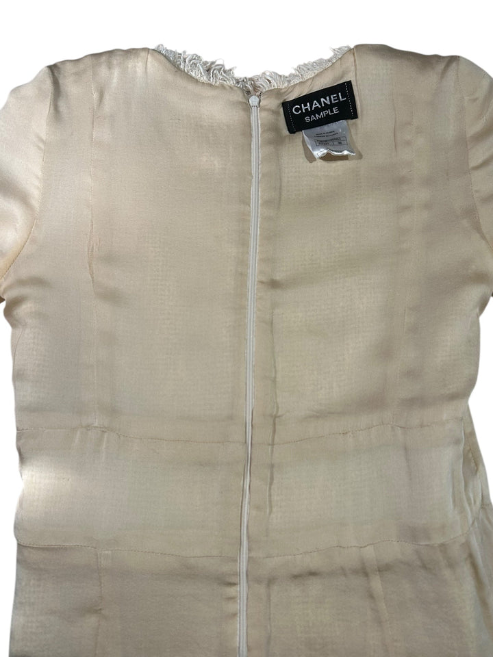 Chanel Spring 2010 Cotton Tweed Sample Dress by Karl Lagerfeld