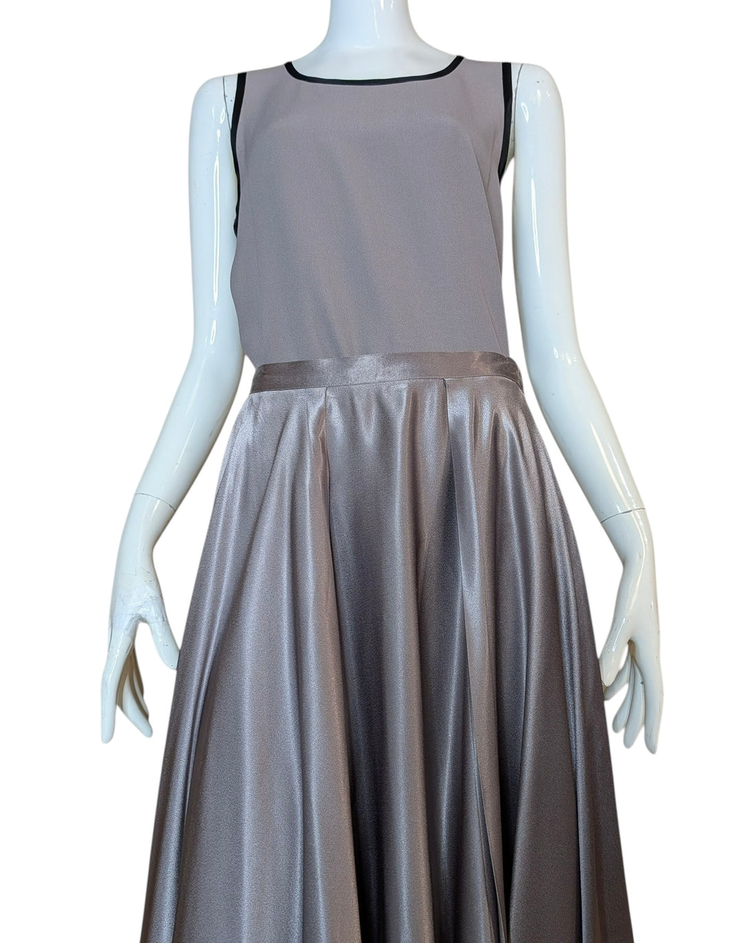 YSL Three-Piece Silk Charmeuse Skirt Set