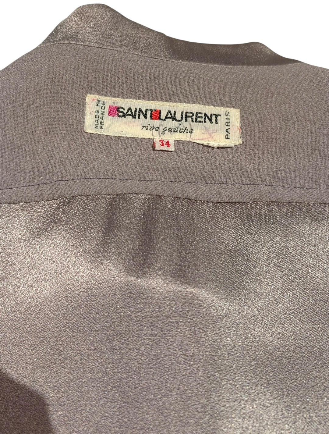 YSL Three-Piece Silk Charmeuse Skirt Set