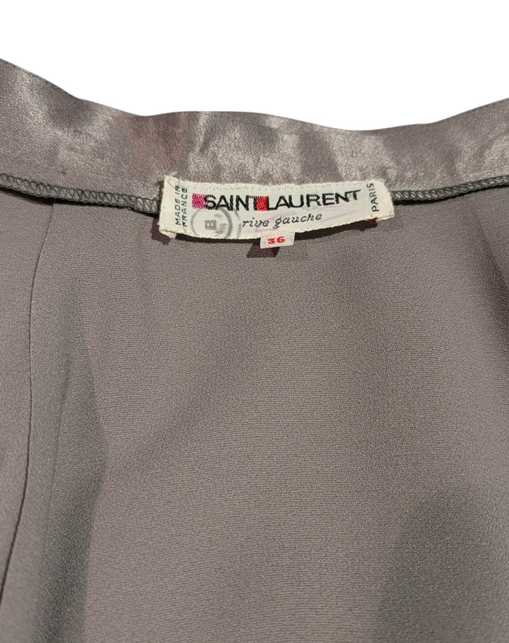 YSL Three-Piece Silk Charmeuse Skirt Set