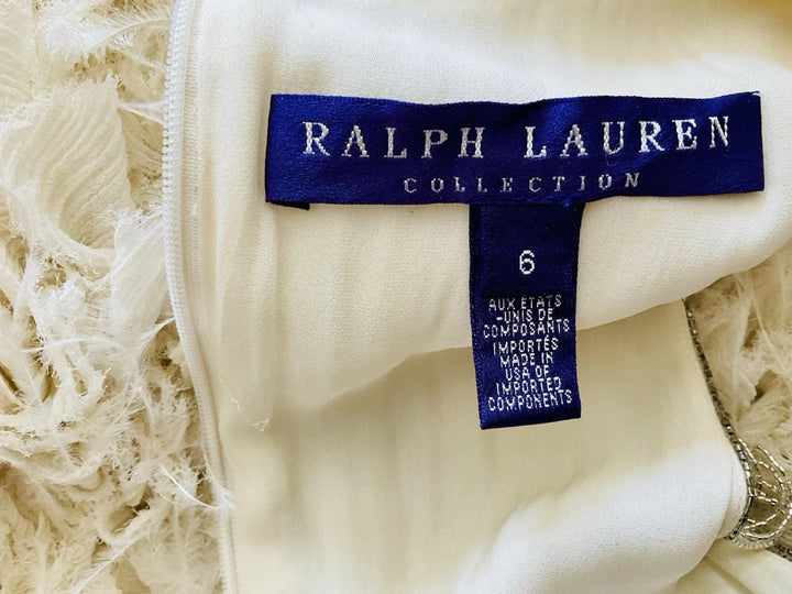 Ralph Lauren Purple Label Beaded & Embroidered Chiffon Dress, Spring 2012 Runway - RERACKED
