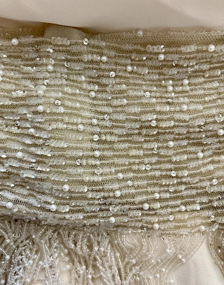 Ralph Lauren Beaded Mock Neck Wedding Gown – Spring 2012 Runway, Size 10 (Fits 6/8), Apparel & Accessories, Ralph Lauren Collection, RERACKED