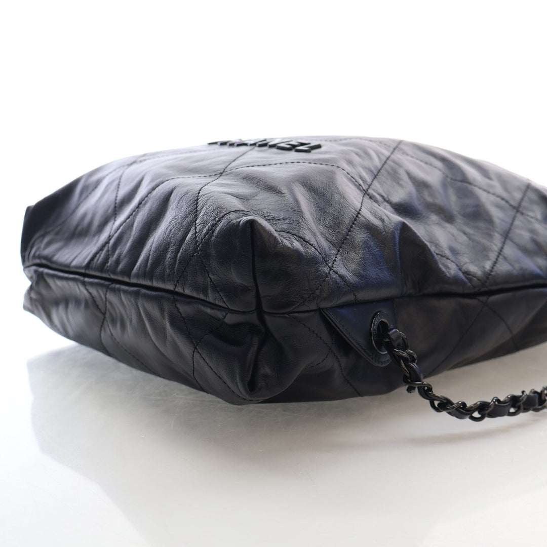 Chanel Shiny Calfskin 22 Backpack