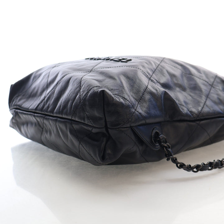 Chanel Shiny Calfskin 22 Backpack