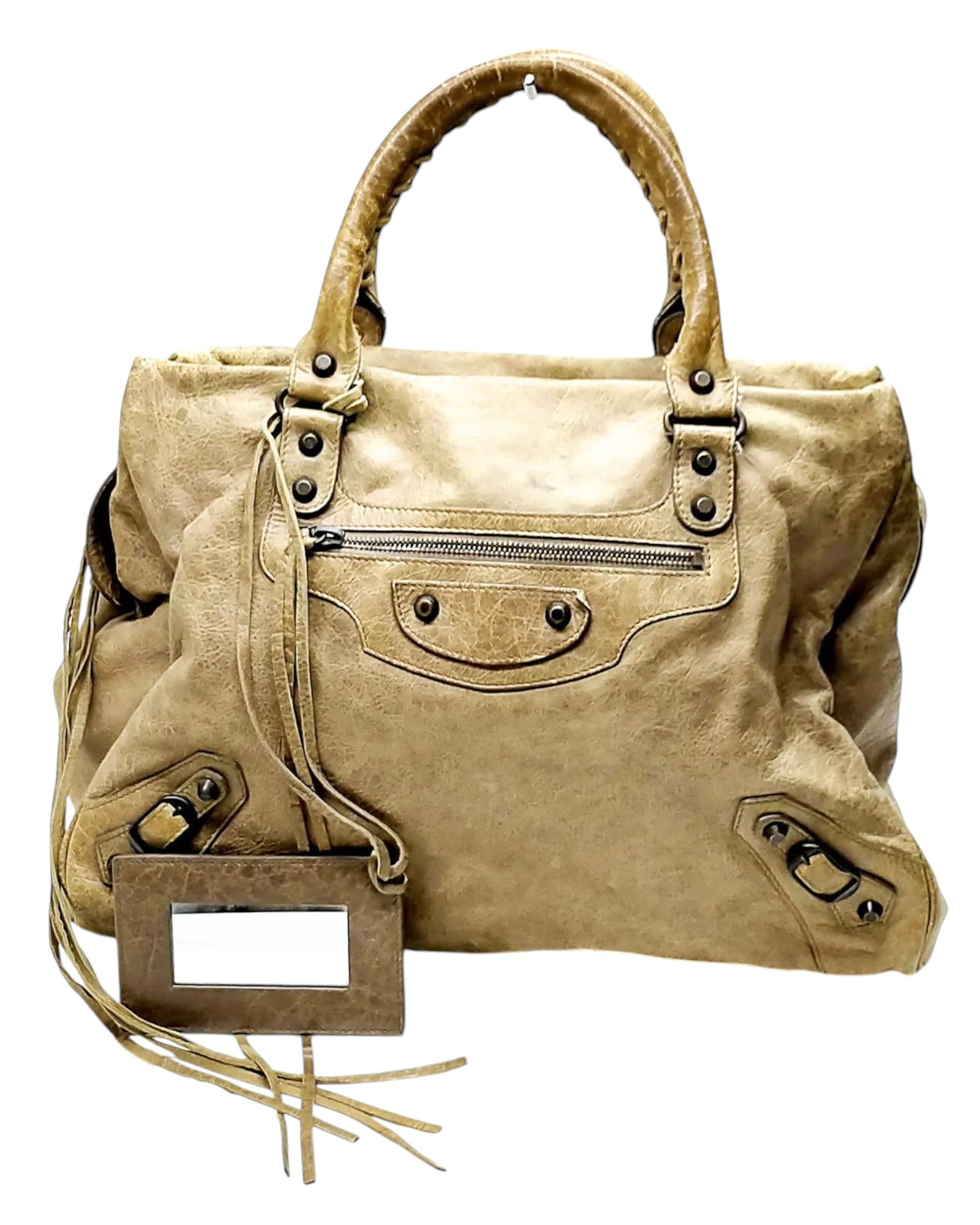 Balenciaga City Bag with Tassles – RERACKED Balenciaga City Bag with Tassles – RERACKED