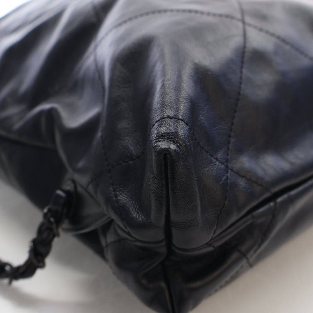 Chanel Shiny Calfskin 22 Backpack