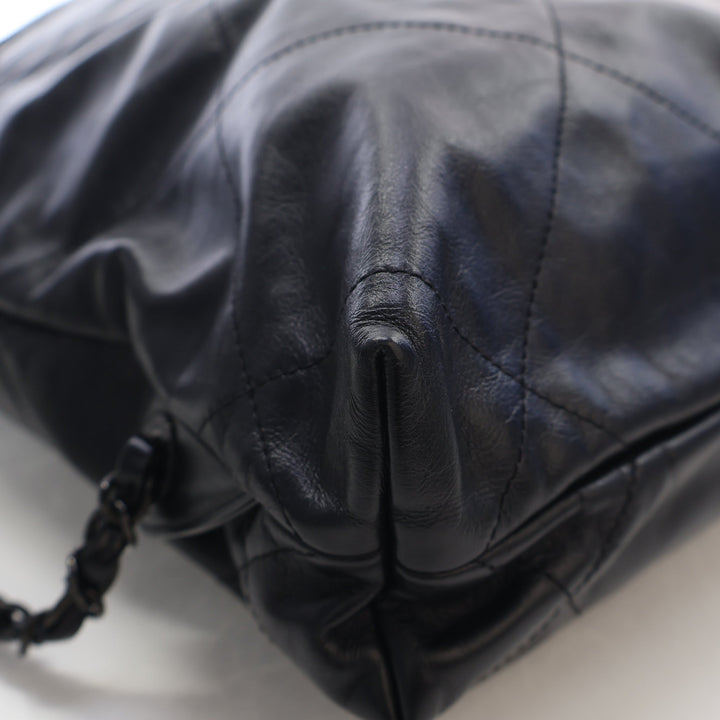 Chanel Shiny Calfskin 22 Backpack