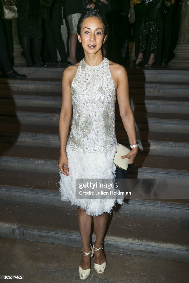Ralph Lauren Purple Label Beaded & Embroidered Chiffon Dress, Spring 2012 Runway - RERACKED