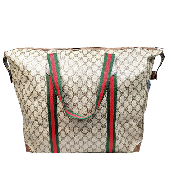 Gucci Vintage Ophidia GG Supreme Monogram Travel Weekender