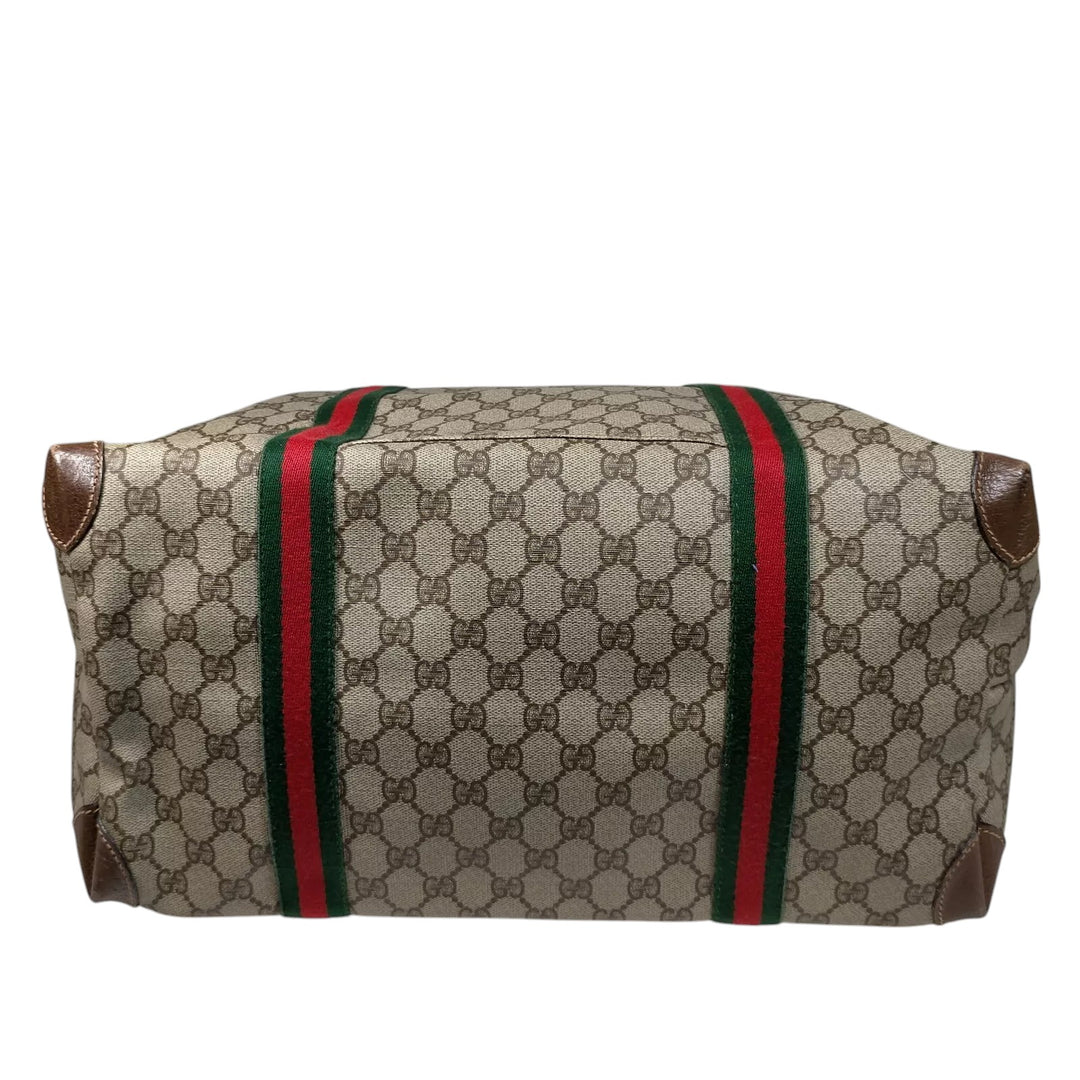 Gucci Vintage Ophidia GG Supreme Monogram Travel Weekender