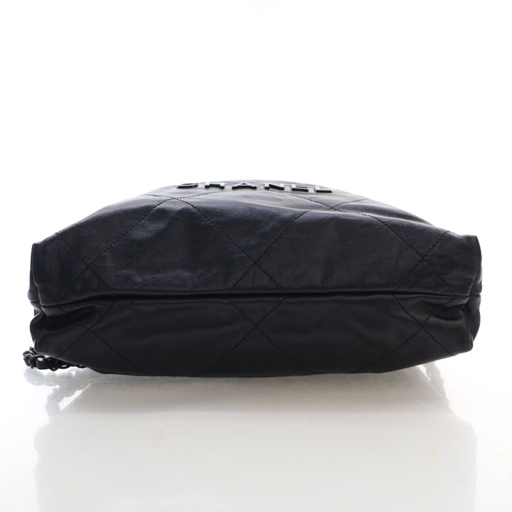 Chanel Shiny Calfskin 22 Backpack