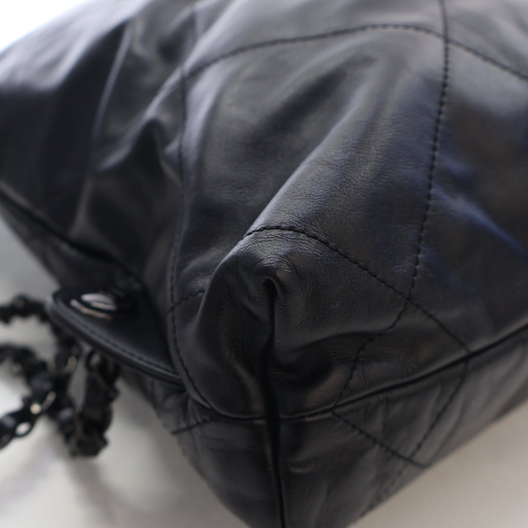 Chanel Shiny Calfskin 22 Backpack