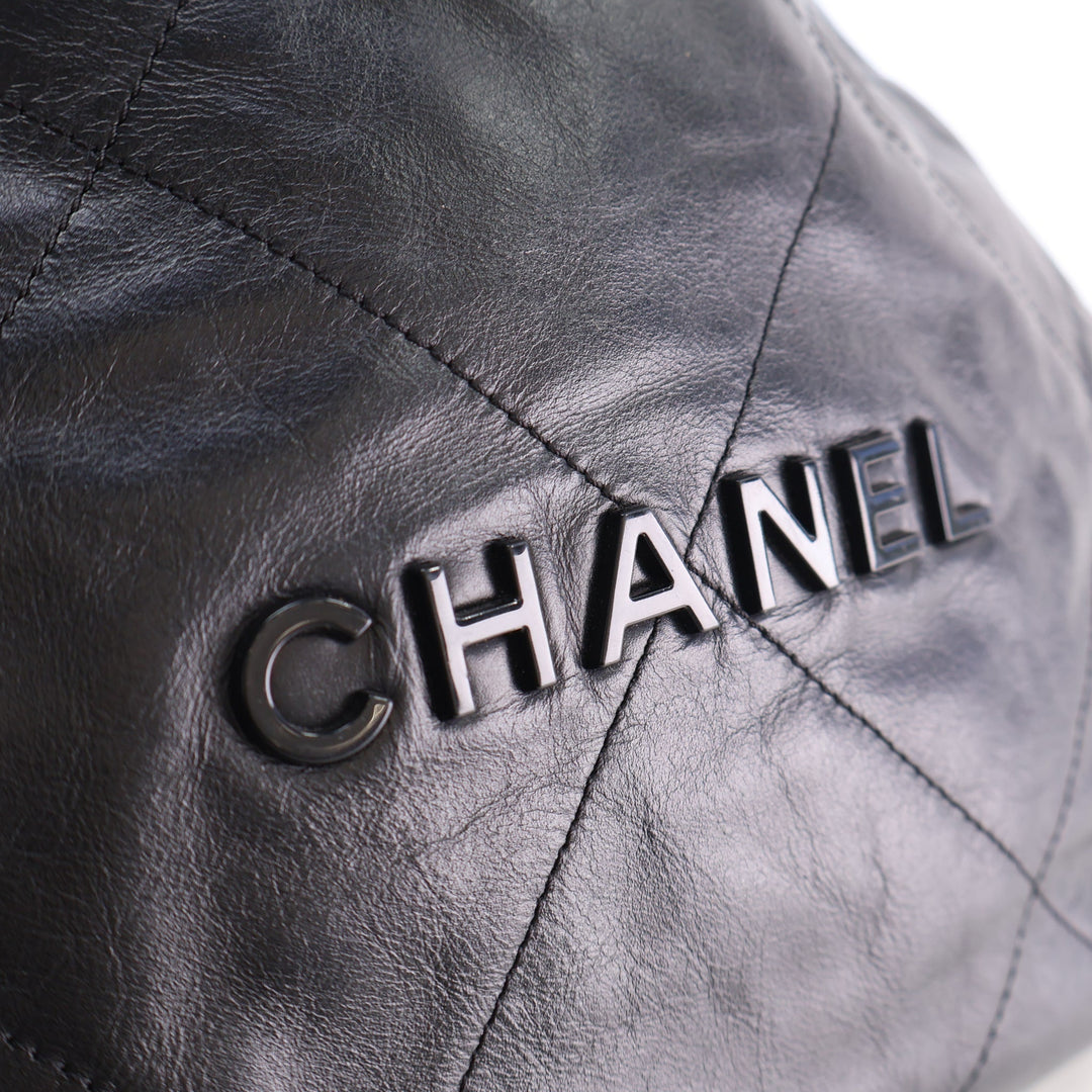 Chanel Shiny Calfskin 22 Backpack