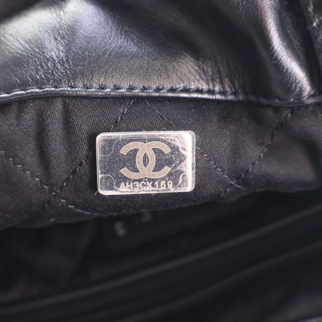 Chanel Shiny Calfskin 22 Backpack