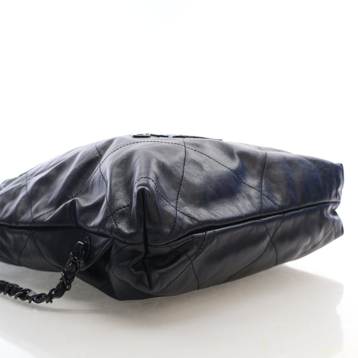 Chanel Shiny Calfskin 22 Backpack
