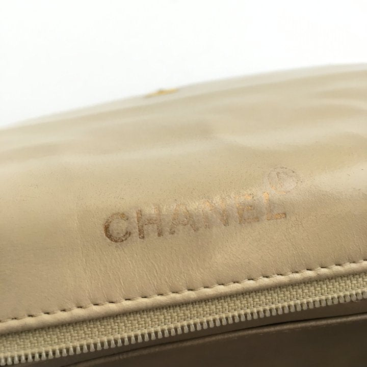 Chanel Vintage Medium Lambskin Diana Flap Bag