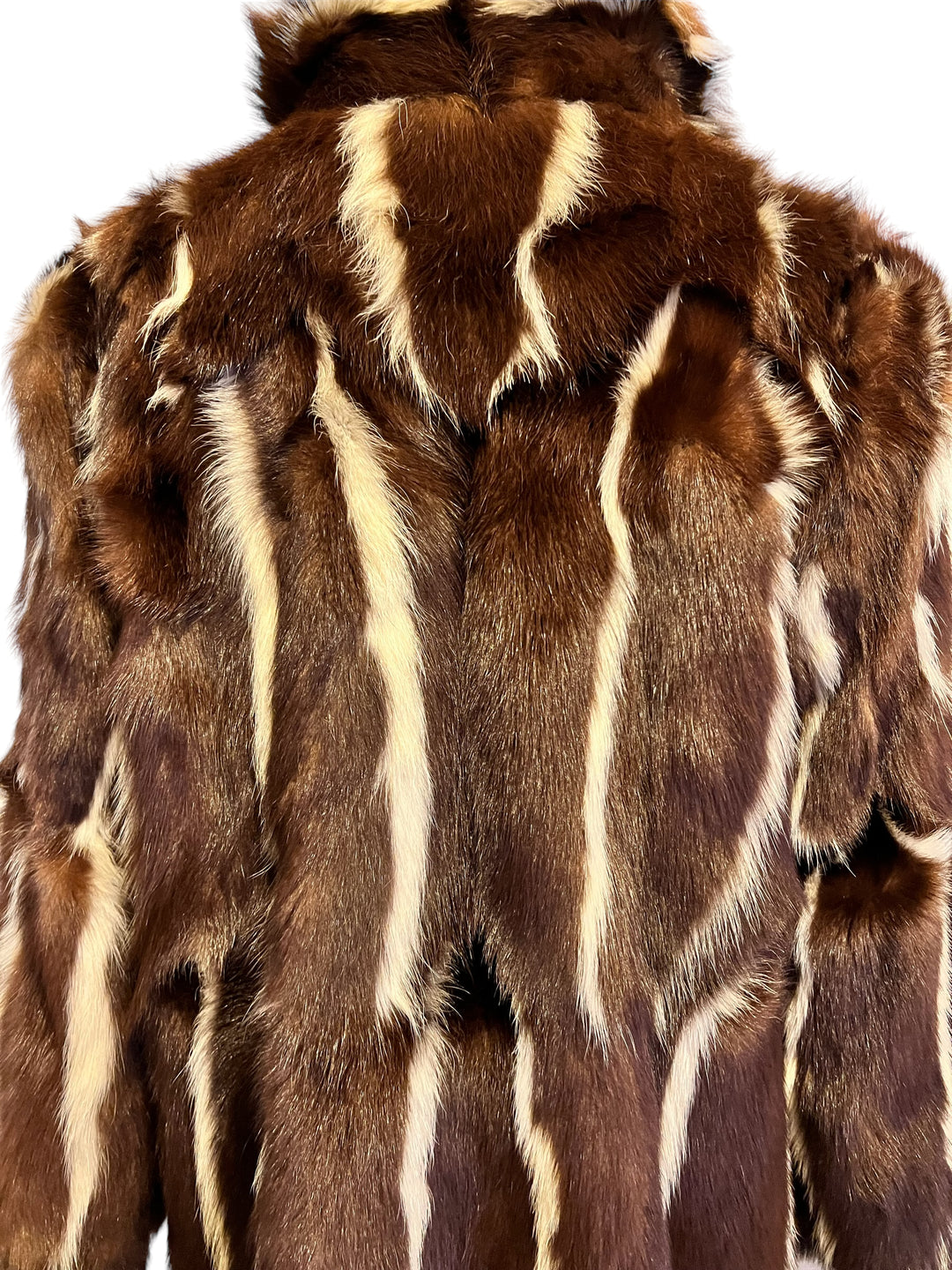 Vintage Fur Jacket - Striped Skunk